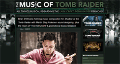 Desktop Screenshot of musicoftombraider.com